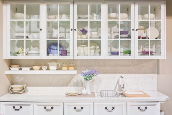 Cabinet Glass Replacement in Lewisville