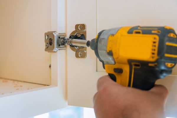 Cupboard Door Hinge Repair in Lewisville