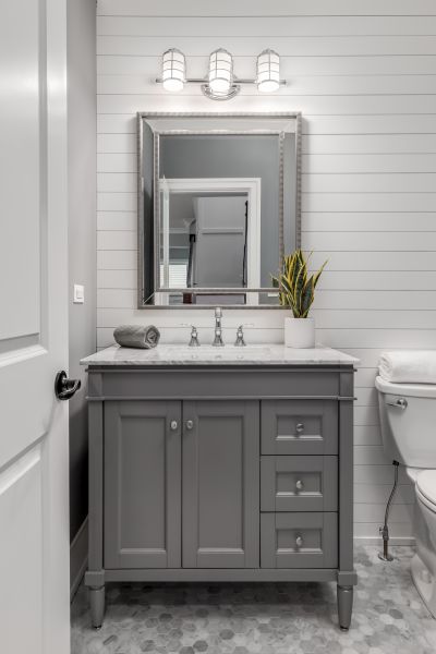 Bathroom Cabinet Installation in Lewisville