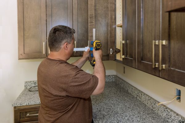 Furniture Handle Installation in Lewisville