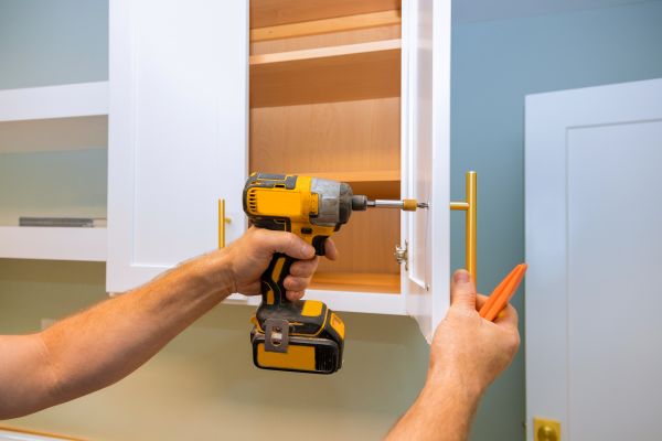 Kitchen Cabinet Door Repair in Lewisville