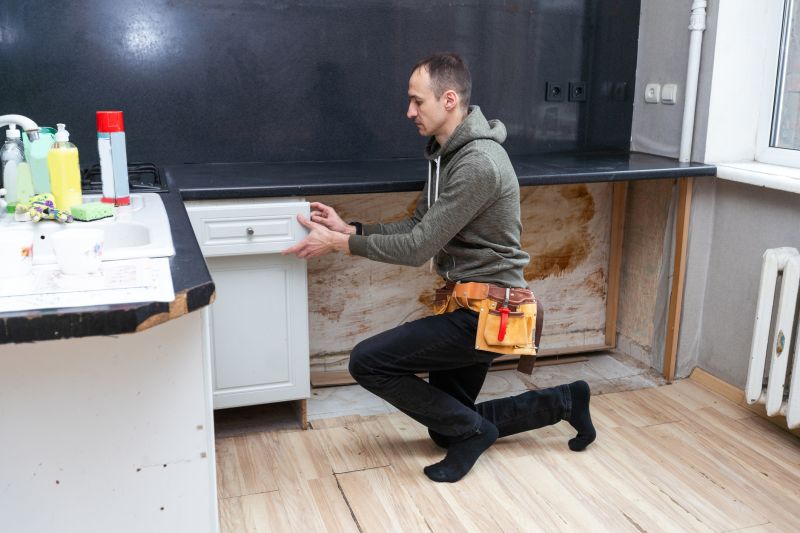 Maple Kitchen Cabinet Repair